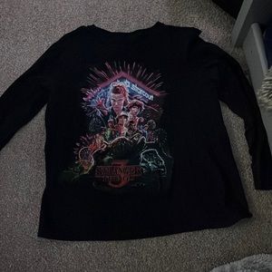 Season 3 stranger things long sleeve tee